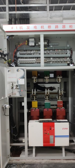 陕西某水电站高压柜光纤测温